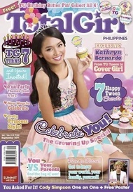 TOTAL GIRL MAGAZINE SEPTEMBER 2011 KATHRYN BERNADO