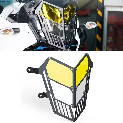 NICECNC For Yamaha Tenere 700 T700 2019-2024 Headlight Protector Cover Motorcycle For Yamaha Tenere 