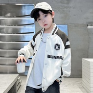 Áo bomber cho bé trai 17-45kg áo khoác bé trai 4-14 tuổi mẫu chữ hiphop chất nỉ cao cấp sang trọng