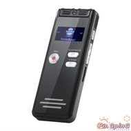 PIN Mini Digital Voice Recorder, Noise Reduction Recording Device, Rechargeable Portable Voice Recorder, Music Playback