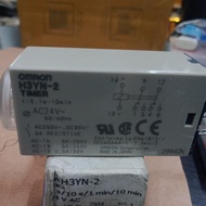 OMRON H3YN-2 24VAC TIMER 1S/10S/1min/10Min