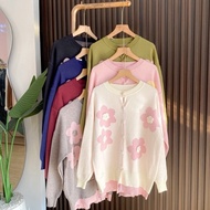 Cardi cardigan knit knit top blouse 08002