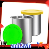 Stainless Steel Pint Containers & Lids for  Creami Ice Cream Maker NC500,NC501, CN501CO  Series,24Oz