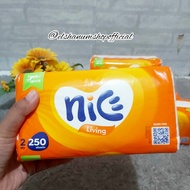 Tissue NICE 250 SHEETS 2PLY | Nice FACIAL TISSUE | 2 PLY FACIAL TISSUE | Nice TISSUE