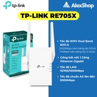 [AX3000] TP-Link RE705X / RE505X Wifi 6 Wifi Extender, Supports Easy Mesh and One Mesh - Genuine