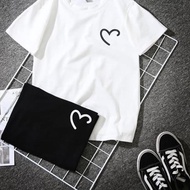 Tumblr Love Logo T-Shirt/Aesthetic Love Logo T-Shirt/Tumblr Love Logo T-Shirt - White