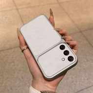 For Samsung Galaxy A35 5G Case Soft TPU PU Leather Solid Color Back Cover Phone Casing For Samsung A