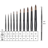 Artemedia Mix Hair Brush B300R | MixHair | Painting Brush - 8