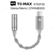 QKZ CX31993 USB Type C to 3.5mm HiFi DAC Earphone Amplifier USB C Audio Decoder AMP Adapter CX31993/