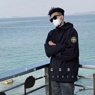 Stone Island Vintage American Rainstorm-Level Jacket Mens Spring And Autumn Mountain Series Outdoor