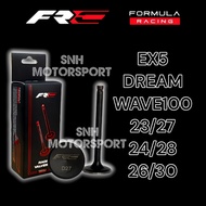 FRC RACING VALVE 1 SET 2PCS FOR EX5, DREAM, WAVE100 23/27 24/28 26/30