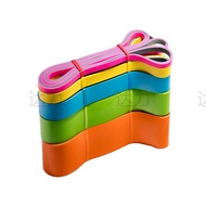 Two-Tone Exercise Band Resistance Band Manufacturer Fitness Latex Direct Supply Resistance Bands Yog