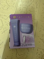 Tatcha rice wash + dewy skin cream