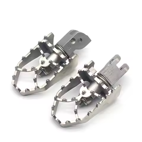Front Footrests Foot Rests Pegs For DUCATI MULTISTRADA 950 1200 1200S 1260 HYPERMOTARD 950SP 939SP 8