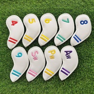 Iron Cover Color Number Gradient Golf Club Cover Head Cover Men Women Golf Supplies Accessories GT02