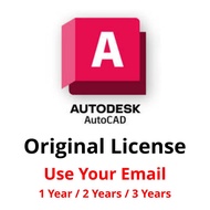 Original AutoCAD 1 Year License - Active Using Your Email - Windows/Mac