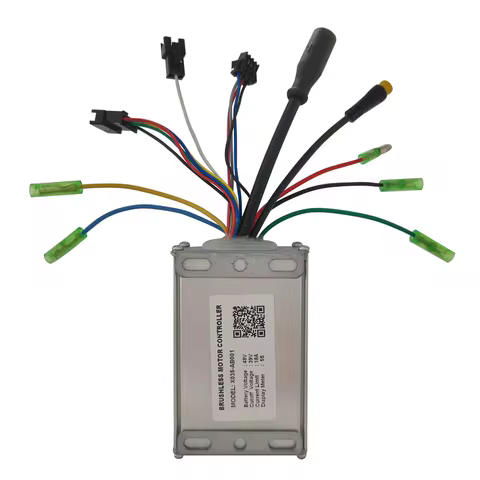 X035-AB001 Ebike Brushless Motor Controller 48V 18A for 5S Protocol Electric Scooters MTB Ebike Acce