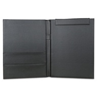 A4File Folder Solid Color Leather Multi-Functional Archive Folder Manager Folder Business Office Doc