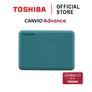 Toshiba External HDD (1TB) USB 3.2 SuperSpeed HDD 2.5 รุ่น Canvio Advance V10Security/Auto-backup สี