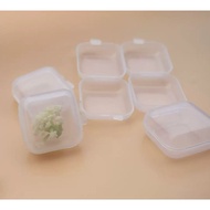 Transparent BOX mini transparent box [5PCS]  3.5*3.5*1.8cm STOREGE BOX