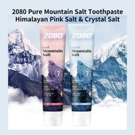 2080 Pure Mountain Salt Toothpaste Himalayan Pink Salt &amp; Crystal Salt