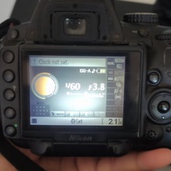 kamera dslr nikon d5000 second