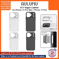 Aulumu A17 Vegan Leather Case for iPhone 17 Pro Max / iPhone 17 Pro