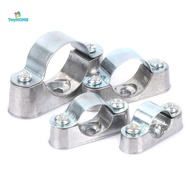 EPMN&gt; 5Pcs Pipe Clamp With Screw From The Wall Yards Away From The Wall Of The Card Saddle Card Line Pipe Clip 16mm 20mm 25mm 32mm new