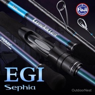 High Carbon Squid Rod Cuttlefish Squid Rod Lure Rod SEPHIA762// 832l/862M