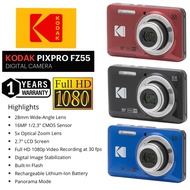 KODAK PIXPRO FZ55 16MP CMOS SENSOR IMAGE STABILIZER FULL HD VIDEO WIDE ANGLE KODAK FZ55 DIGITAL CAM