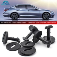 OPENMALL 10Pcs Car Floor Carpet Mat Clips Twist Lock With Washers For BMW E32 E34 E36 E46 3 Series E
