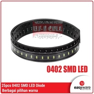 2X LED SMD 0402 White 0402 SMD LED Diode White