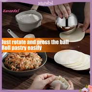 xavexbxl|  Stainless Steel Dough Roller Stainless Steel Dough Rolling Tool for Baking Pizza Pastry E