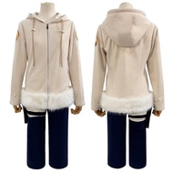 HOLOUN Anime Hyuga Hinata Cosplay costume youth version Jacket leg pants bandage bag Christmas gift 