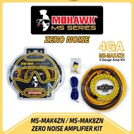 MOHAWK HIGH QUALITY 4GA AMPLIFIER WIRE KIT 100% ORIGINAL.
