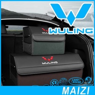 [READY] WULING Starlight Darion EV Tail Box Foldable Leather Storage Box WULING AIR EV Trunk Storage