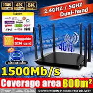 【24 hours delivery】1200Mb/s dual-band 5g sim card router router wifi router portable wifi mesh 2.4GH