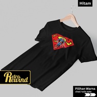 Man of Steel Superhero T-Shirt for Adults S–7XL Jumbo BIG Size & Children Ages 2-13 Years – Premium 