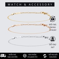 Flat Chain Bracelet S Daniel in Rose Gold and Silver - WATCH365