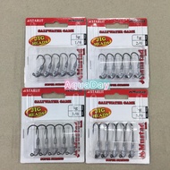 STARLIT 5G/7G SALTWATER GAME JIG HEAD WITH MUSTAD HOOK