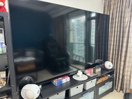 [Moving Out Sale] Samsung 85" QLED 4K TV (85Q60A) + FREE IKEA TV Bench