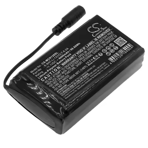 Li-Polymer Heated Clothes Battery for Macna, 11.1V, 6000mAh , Compatible Models: Li-po 12v 6a