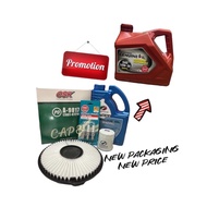 PACKAGE SET!!️KANCIL 660/850 PERODUA 10W30 (3L) ENGINE OIL PERODUA OIL FILTER OSK KANCIL AIR FILTER 