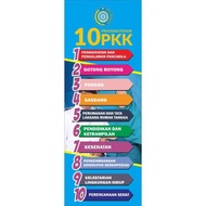 Banner PKK  atau 10 Program PKK Bisa CUstom  dan Gratis Desain CingWangPrint