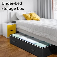 Flat Under Bed Storage Box Drawer Style Clothing Storage Toy Bag Box Organizer G4u5