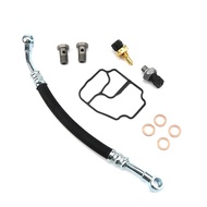 (QCMY) Engine Oil Hose Engine Oil Filter Housing Gasket Kit Accessories 11361705532 for E46 E39 E53