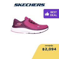 Skechers สเก็ตเชอร์ส รองเท้าผู้หญิง Women GOrun Pure 4 Tech Running Shoes - 172082-RAS Arch Fit Eco Flight Goodyear Rubber Machine Washable