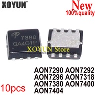 (10piece)100% New AON7290 AON7292 AON7296 AON7318 AON7380 AON7400 AON7404 QFN-8 Chipset chip ic in s