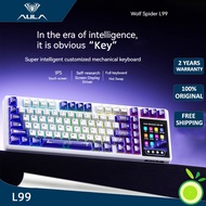 AULA L99 screen display mechanical keyboard wireless customized touch the third mock examination blu