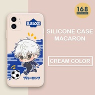 DC Case Blue Lock Oppo A15 A15s A16K A5S A7 A17 A57 A12 A11K A54 A55 A52 A92 A5 A9 2020 A37 A8 A31 A76 A36 A83 A1K DU241 Nagirun Reorun Softcase Casing Fashion Silikon Pelindung HP Macaroon Custom Printing Handphone Motif Karakter Bergambar Anime